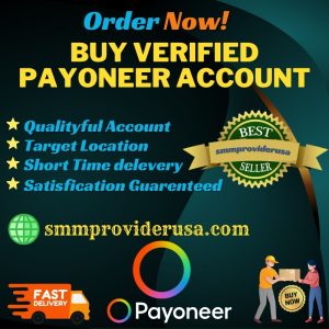 Buy Verified Payoneer Account